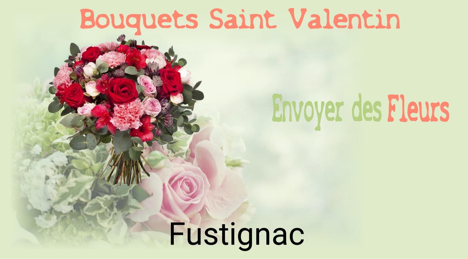 Roses de Saint-Valentin livrées à Fustignac